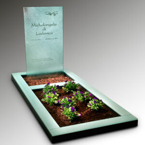 Gedenkmonument glas middel structuur